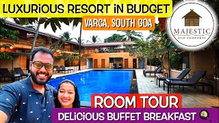 Majestic Eco Comforts Resort🌴, South Goa - Room Tour with Price & Delicious Buffet Breakfast🥞 screenshot 1