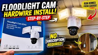 Floodlight Camera Hardwire Installation (No Electrician)