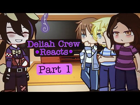 ⚡️🌷Deliah crew react to Springtrap’s past. /gacha fnaf/🌷⚡️ •Please read desc.• [Part 1]