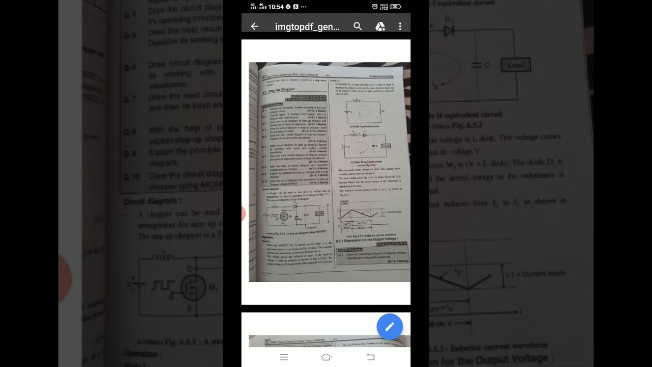 Step up chopper second year electronic engineering student