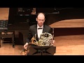 Bach - Cello suite No. 1 in G Major, BWV 1007. French Horn