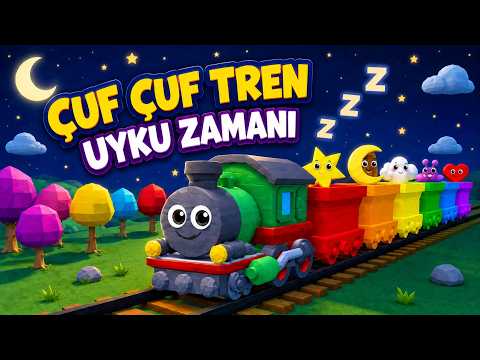 Fış Fış Kayıkçı | Çuf Çuf Tren Uykuya Gidiyor 🎵 Turkish Lullaby