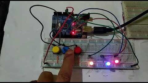 Controlling LED with Multiple Push Button?