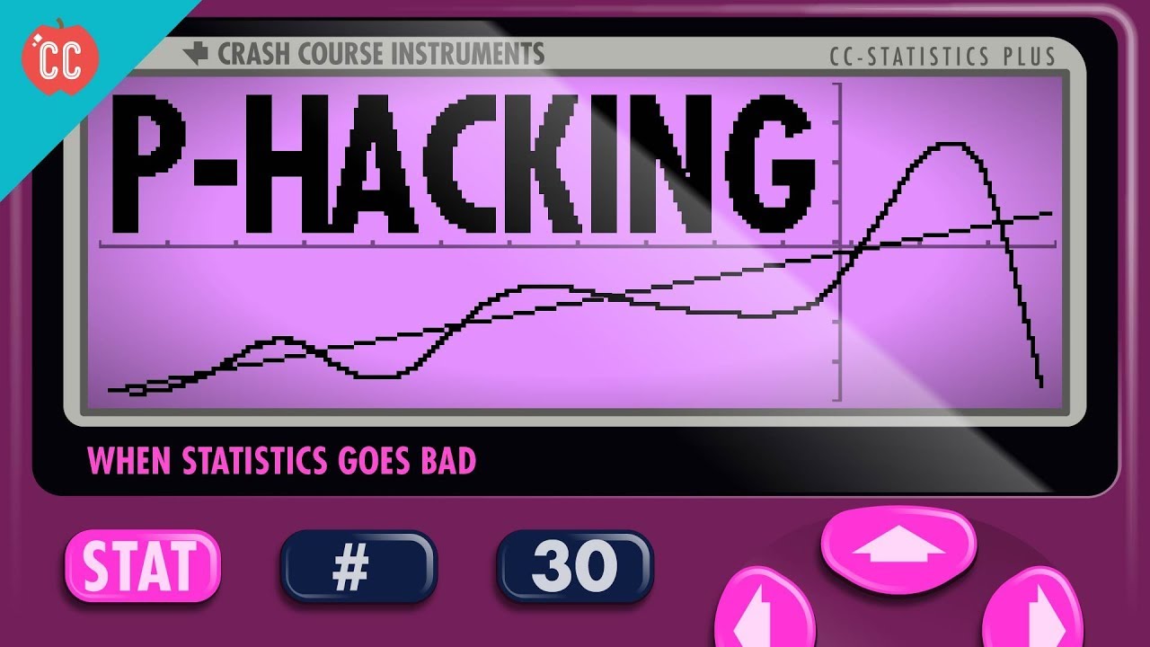 ⁣P-Hacking: Crash Course Statistics #30