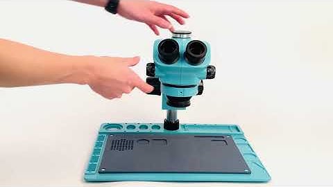 RF4 Synchronous Magnification Trinocular Zoom Stereo Microscope Mobile Phone PCB Repair LAB Welding