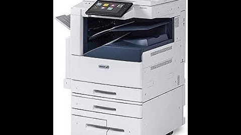 Xerox AltaLink C8045-H2 Color Multifunction Printer Review