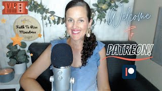 FAITH TO RISE PATREON | Extra Content~ ASMR Blog Vids, Life Updates, Prayer/Support & ASMR Podcasts!