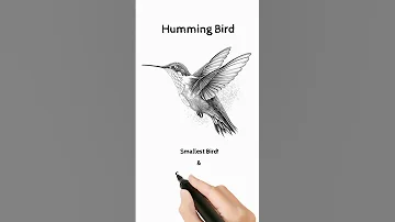 Smallest Bird | Humming Bird #shorts #generalknowledge #birds #smallest