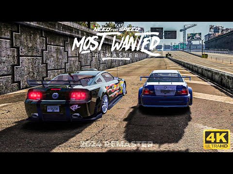 Need For Speed MOST WANTED 2024 REMASTER GAMEPLAY 16-1 Blacklist Walkthrough
