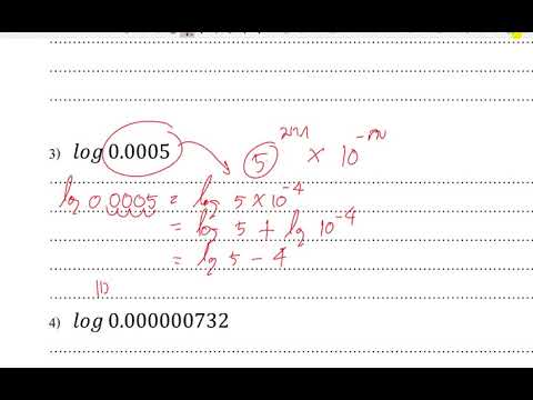 วีดีโอ: วิธีหาลอการิทึมทศนิยม