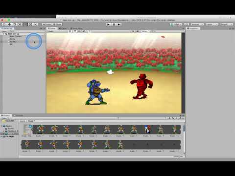 Unity Tutorial Quick Tip: Y-Axis Sorting in 2D Beat em up style games