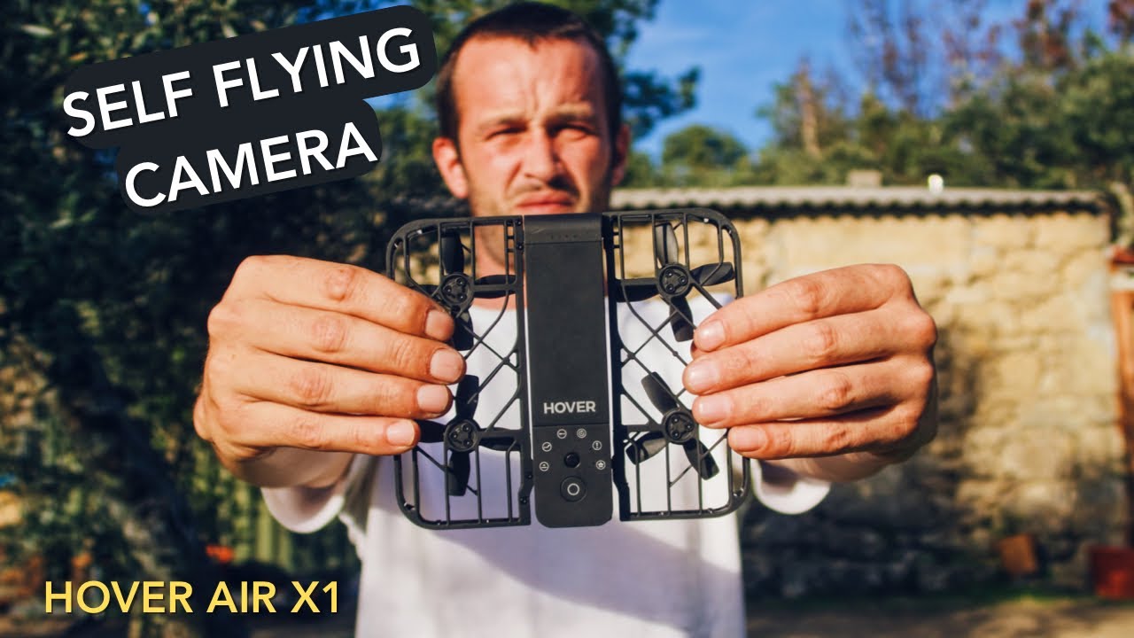 HoverAir X1 Portable Pocket-Sized Self-Flying Selfie Camera & Action  Videocam (Black) - LERFEL
