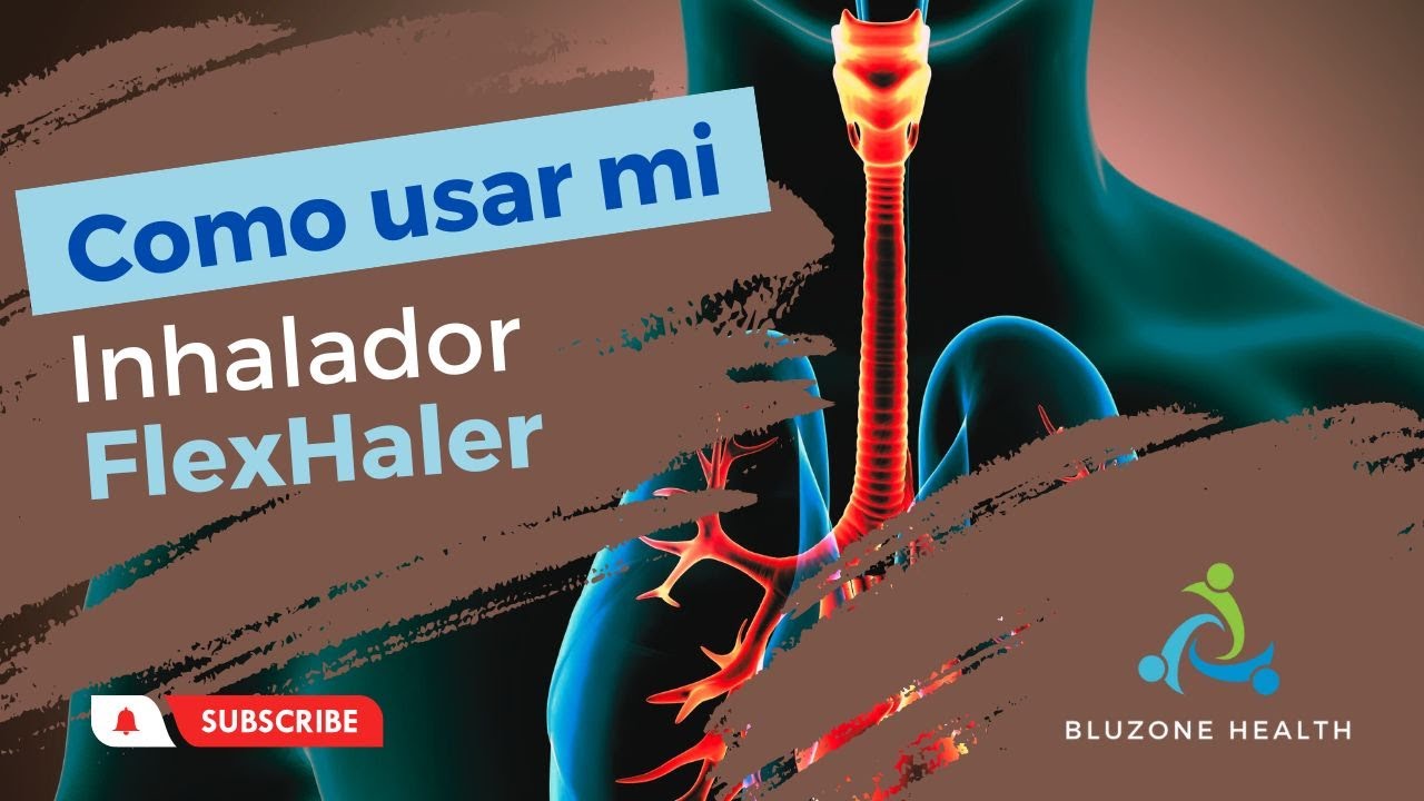 FlexHaler Inhalador de Asma y EPOC - YouTube