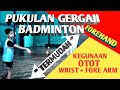 TEKNIK NETTING FOREHAND UNIK  Badminton (English Subtitles)