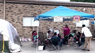 Uvalde parents remain steadfast in their protest for accountability outside of the district’s ce...