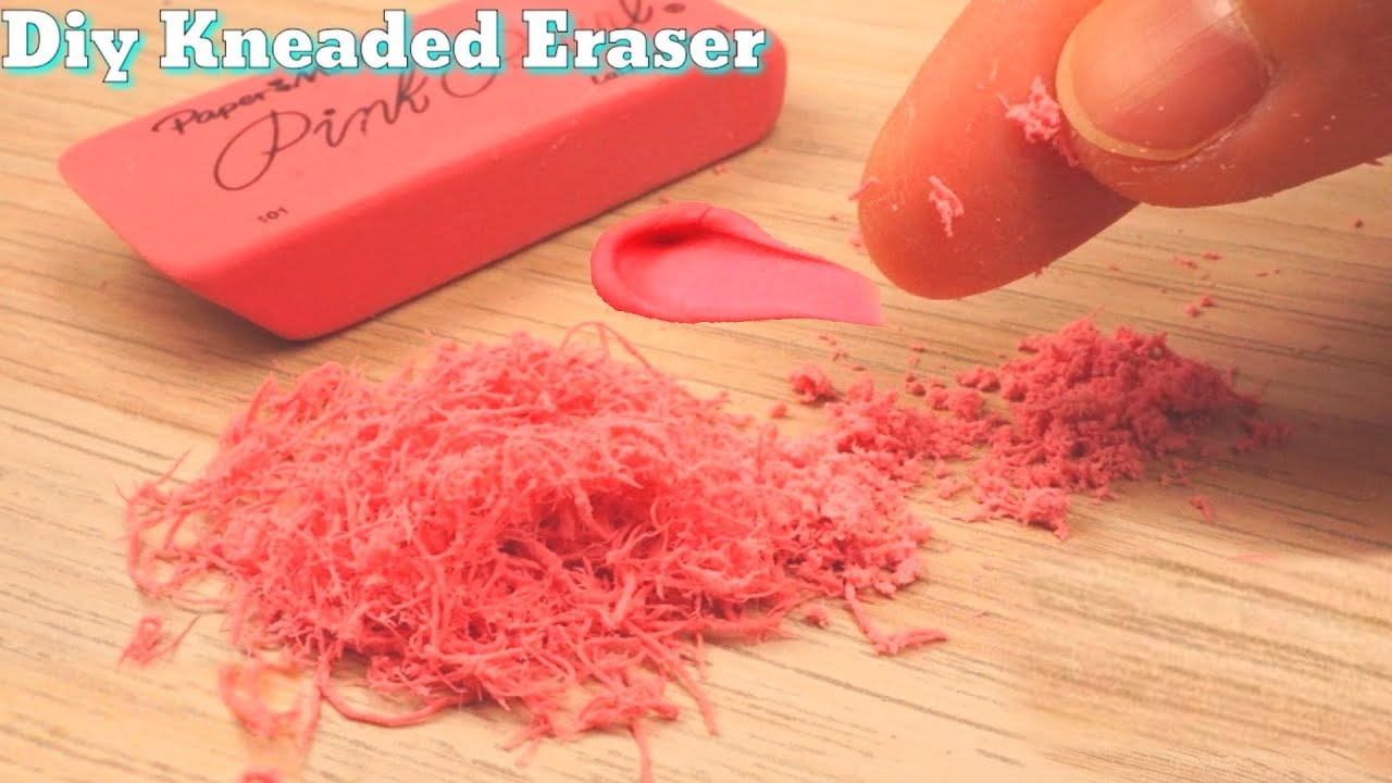 How to make a Kneaded Eraser - DIY Kneaded Eraser making