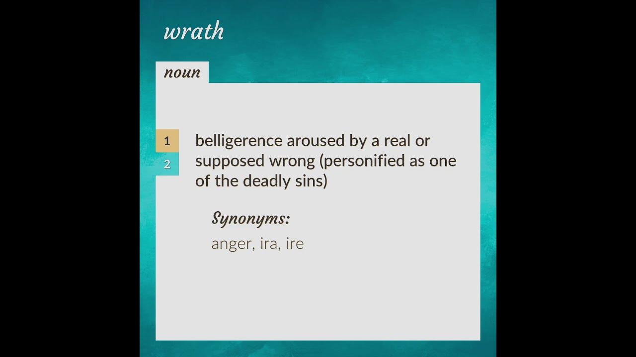 wrath-meaning-of-wrath-youtube