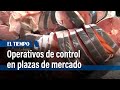 Operativos en plaza de mercado para prevenir venta de pescado en mal estado en Bogotá | El Tiempo