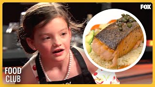 Ivy Impresses The Judges With Her Delicious Salmon Dish | MasterChef Junior