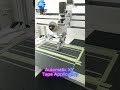 Automatic XY Tape Application Machine | Watch This Precision Motion #shorts