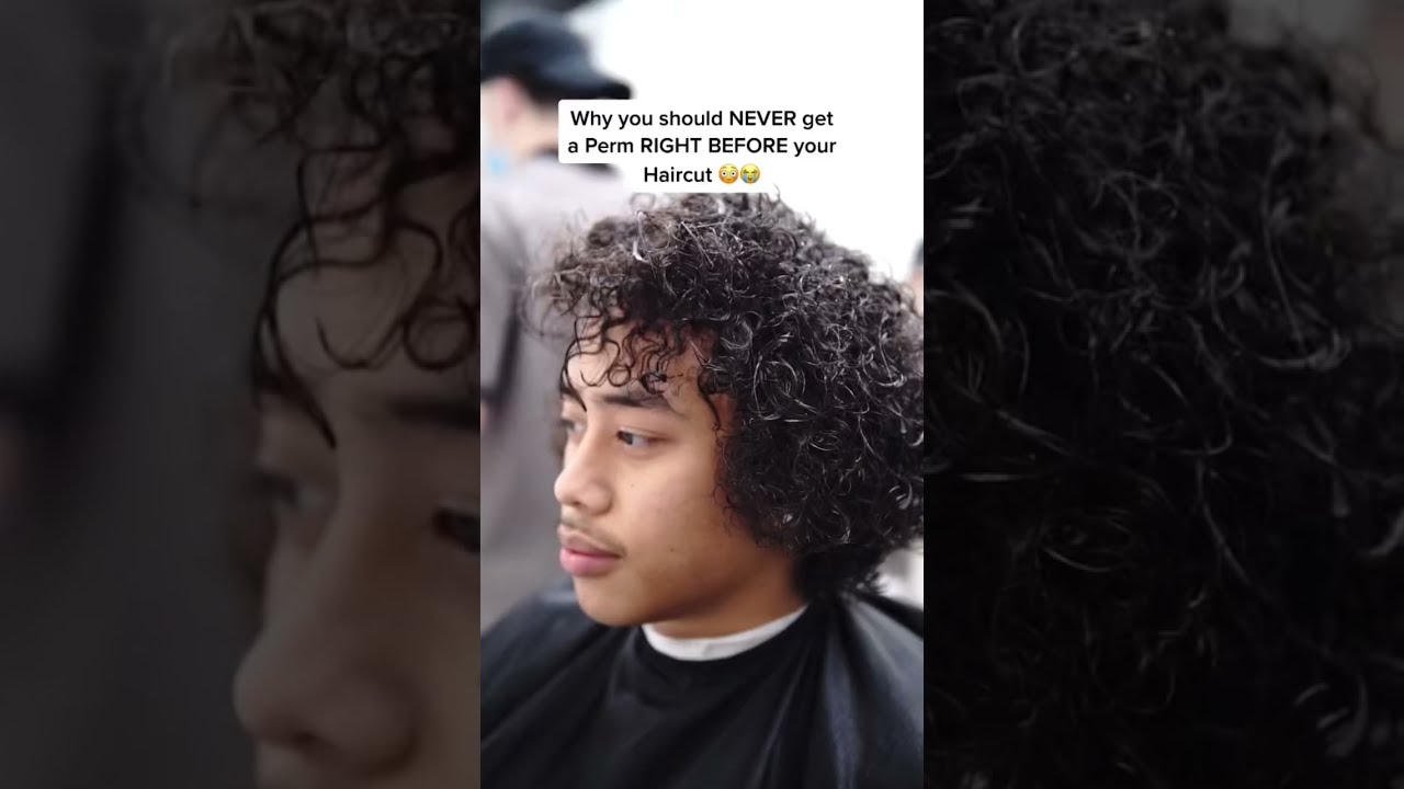 Why You Should NEVER Get A Perm RIGHT BEFORE Your Haircut Barber Shorts