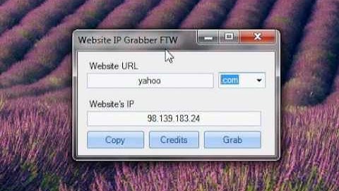 Website IP Grabber | Advanced | Quick | Prototype