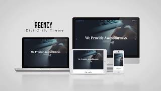 Divi Agency Child Theme: One Click Demo Import!