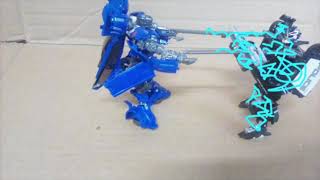 Transformers stop motion jolt transforms