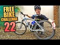 THE FREE BIKE CHALLENGE - PART 22 - ULTIMATE MTB FREERIDE MACHINE