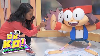 Live from SDCC 2017 - Booth Tour with Shelby Rabara | OK K.O.! Let's Be Heroes | Cartoon Network