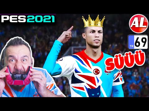 RONALDO KRAL BENİM DEDİ! CARLOS FRİKİK! HAALAND YİNE FÜZE! |  PES 2021 ANALİG #69