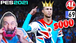 RONALDO KRAL BENİM DEDİ! CARLOS FRİKİK! HAALAND YİNE FÜZE! |  PES 2021 ANALİG #69