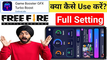 Game Booster GFX Turbo Boost || Game Booster GFX Turbo Boost Kaise Use Kare || Turbo Game Booster
