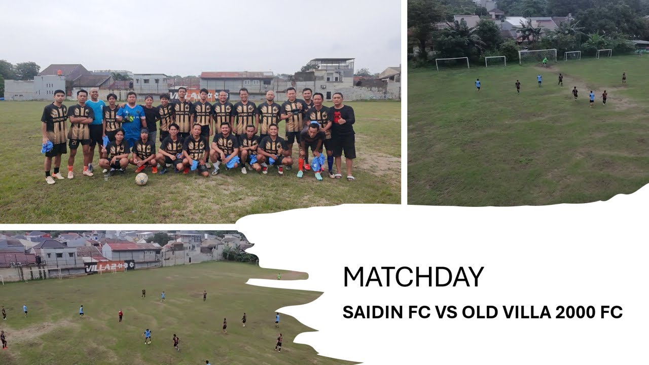 MATCHDAY! Saidin FC vs Old Villa 2000 FC | Fun Sparing Football ⚽
