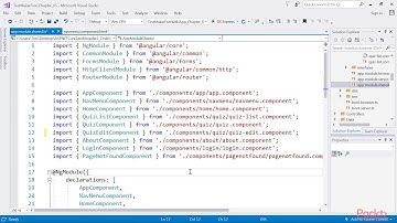 ASP .NET Core 2 and Angular 5: Add, Update, and Delete Quizzes | packtpub.com