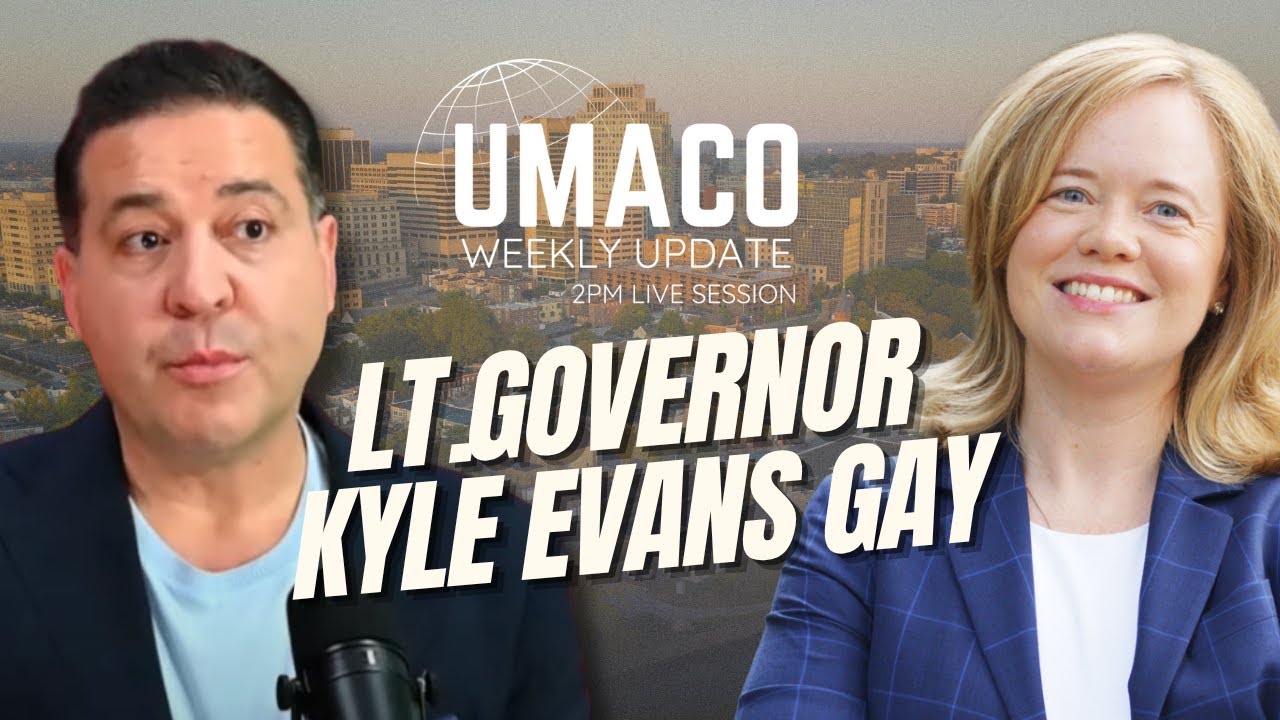 UMACO WEEKLY UPDATE with Lt. Governor Kyle Evans Gay - YouTube