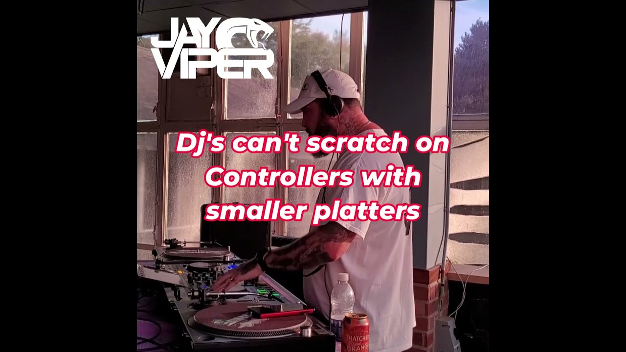 Dj Myths Part One You Can T Scratch On A Controller With Smaller Platers 