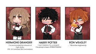 ||【📖】Yearbook Trend || Slight Harco/Drarry || Golden Trio 🦁⚡️ || HP || GC ||