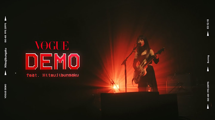 【羊文学〈Burning〉x VOGUE Demo】Hitsujibungaku's magnetic performance of "Oshi No Ko 2" ED｜Vogue Hong Kong