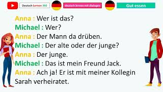 deutsch lernen mit dialogen A1 || German Conversation for Beginners | German Phrases To Know screenshot 3