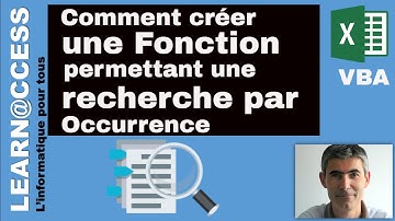 VBA -  Fonction de recherche d