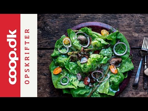 Video: Salat Med Krutonger, Bacon Og Parmesan