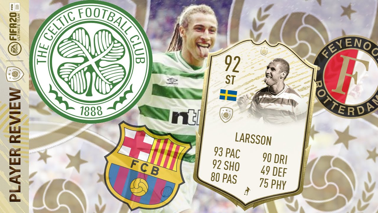 UNDERRATED ICON? 92 RATED PRIME ICON MOMENTS HENRIK LARSSON PLAYER REVIEW FIFA 20 ULTIMATE TEAM!