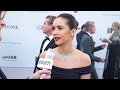 Nina Dobrev at amfAR Cannes Gala - Interview for Variety