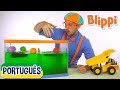Blippi Português Afunda ou Flutua | Vídeos de ciência para crianças | Vídeos Educativos