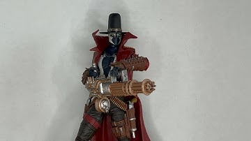 McFarlane Toys Spawn Wave 2 Gunslinger Spawn Ver. 2 (Gatling Gun) Action Figure Review