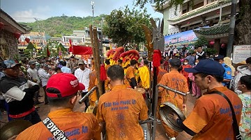 Võ Thuật Múa Hẩu Bình Dương tại Miếu Bà Chúa Xứ Núi Sam Châu Đốc 2025 | Đoàn Hẩu Phước An Miếu