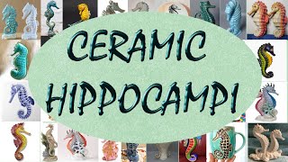 Ceramic Curiosities,Hippocampi - Les Peterkin