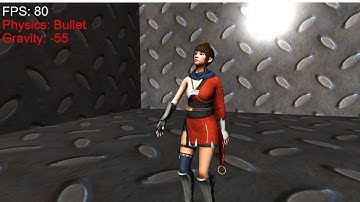 OpenGl character collision & animation test