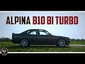 ALPINA BMW B10 Bi-Turbo | 4K | Biturbo sound | I6 Bi Turbo B 10 1992 - Drive in top gear  | SCC TV